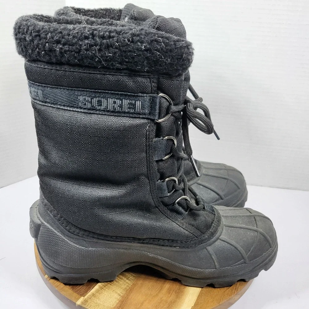 Sorel Cumberland Women 9 Black Winter Snow Boots Insulated NL1100-010 Waterproof